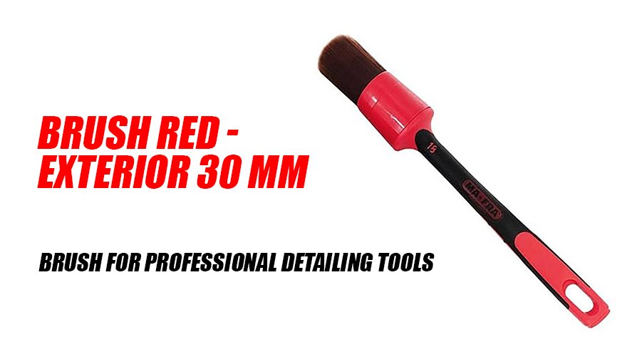 Brush Red - Exterior 30 mm