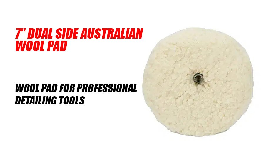 Dual Side Australian Wool Pad 7 Inch