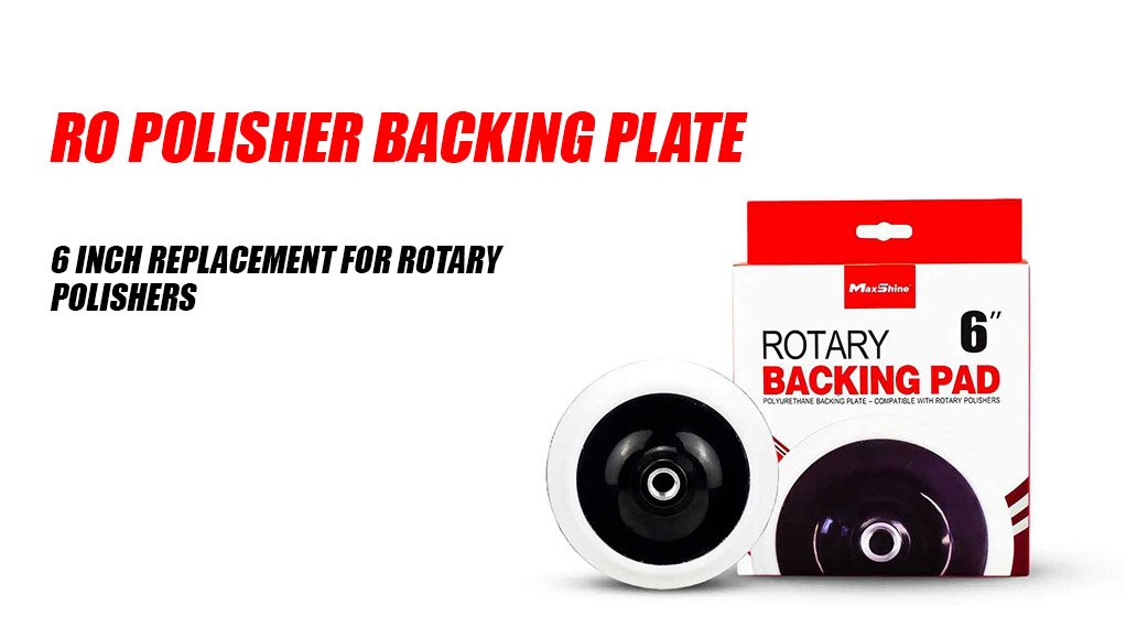 RO Polisher Backing Plate - 6 inch