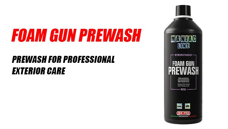 Foam Gun Prewash